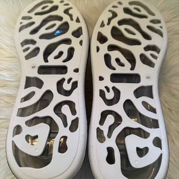 Alexander McQueen Oversized Sneakers – White with Clear Sole (Men’s 43.5 / US 10 - Picture 8 of 14